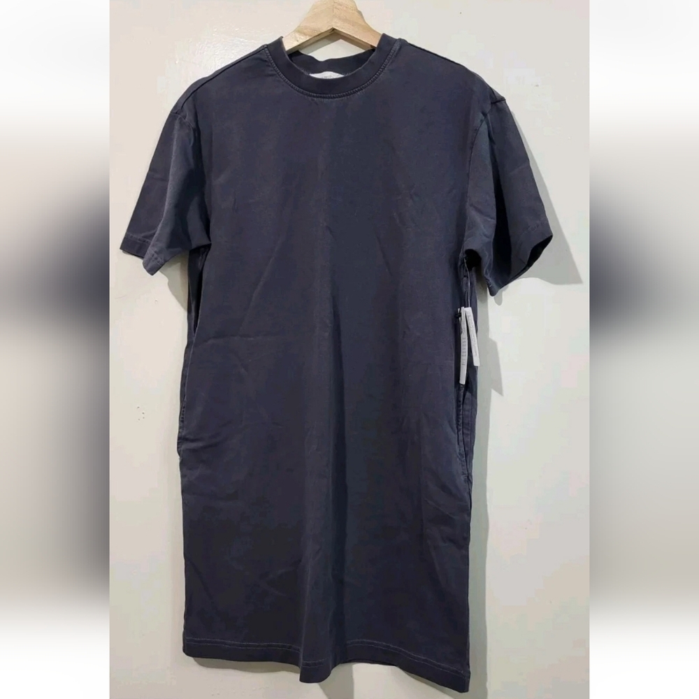 Treasure and Bond Stonehenge T-Shirt Dress Grey Size XXS NWT